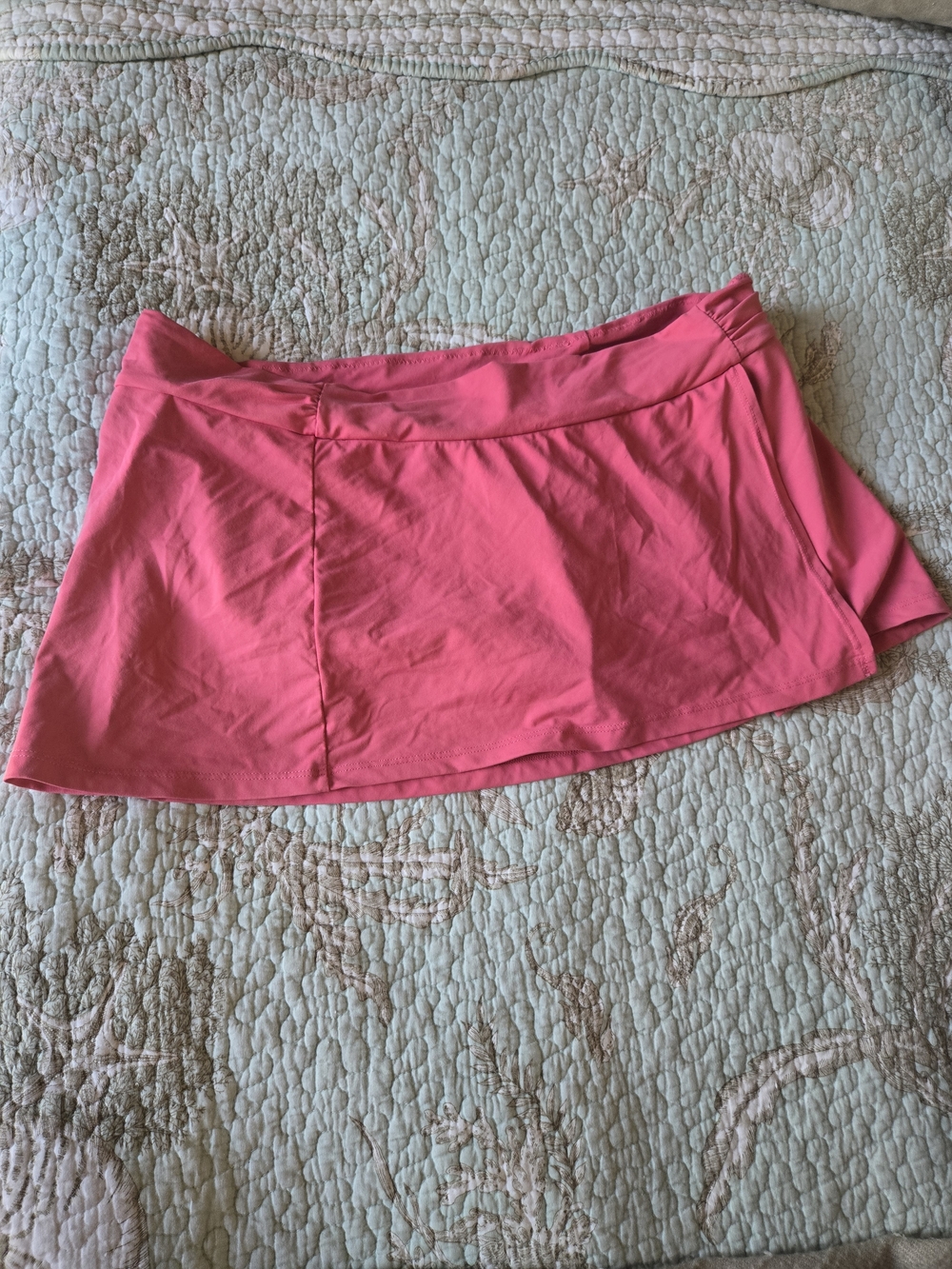 Athleta Peachy Pink Swim Skort